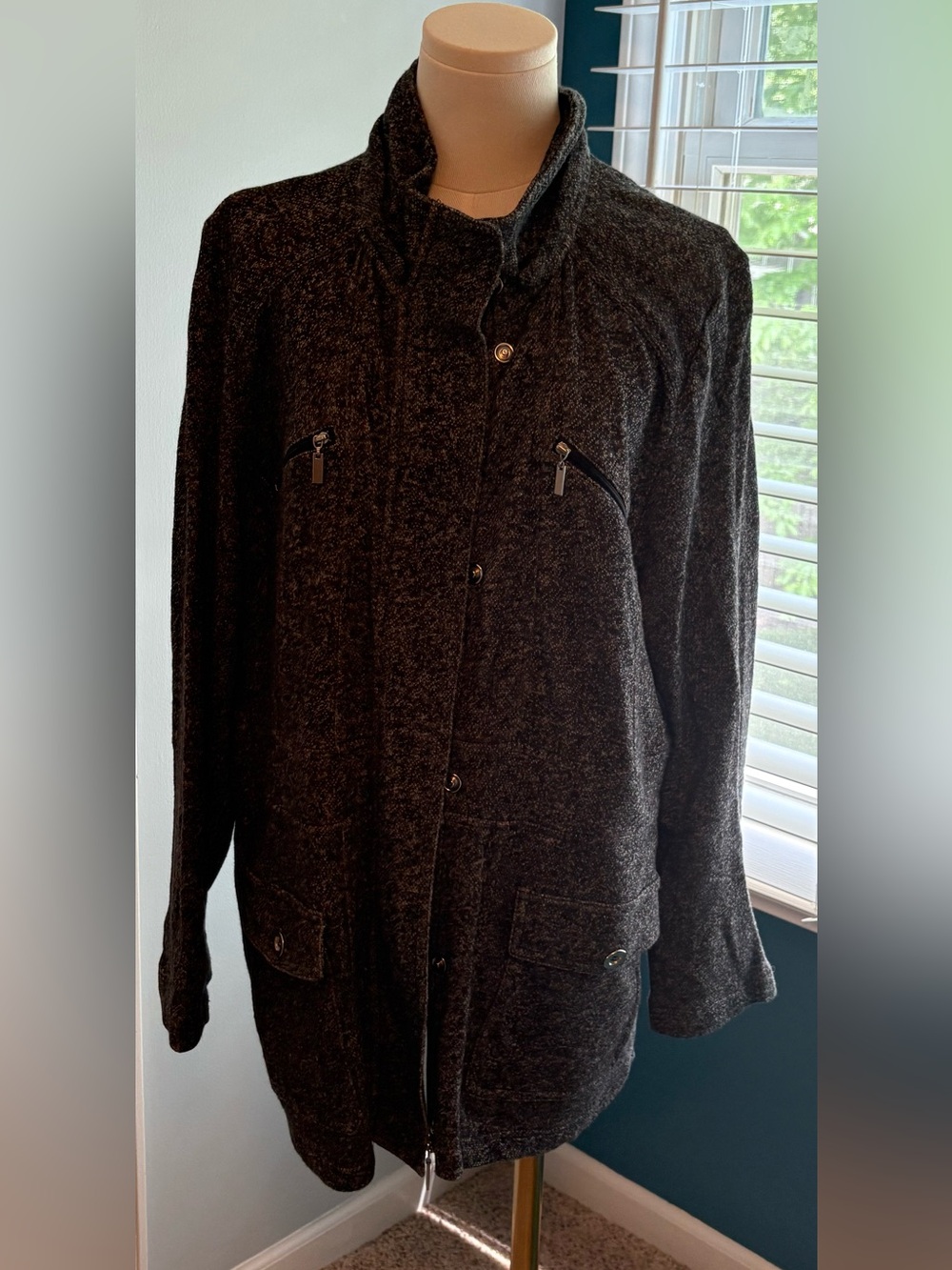 Women’s Dark Charcoal Jacket